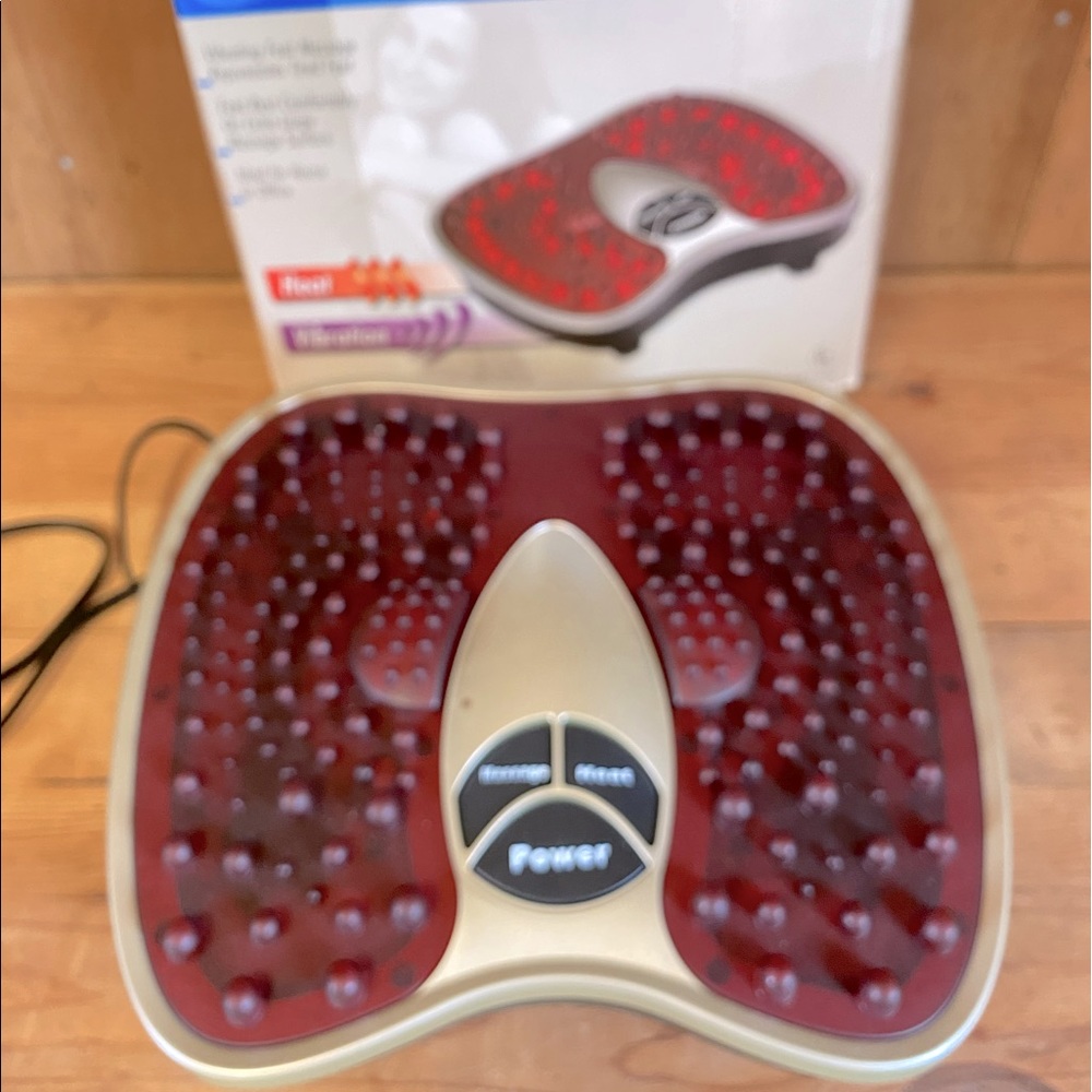 Foot massager - Vibrating Foot massage with infrared heat